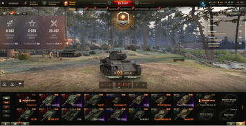 WITHOUT ACCESS TO MAIL! 25,284 battles, 34 top tanks, 74 premium tanks, 47% win rate, 200,000 silver, 474 gold 2131 photo