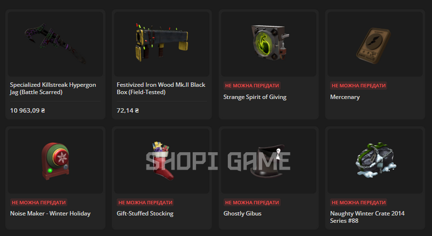 Cs2 Prime (9 135 год.) + 13 медалів. Інвентар Team Fortress 2 на 11 500 гривень 3031 фото