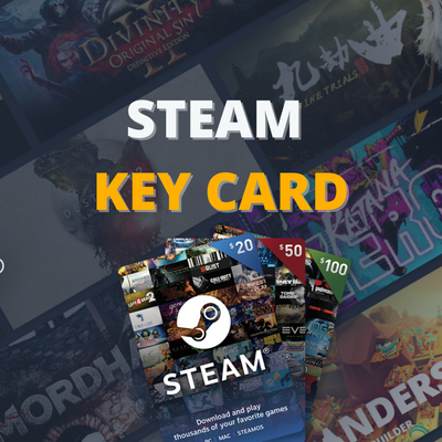 Steam keys (games with trading cards)