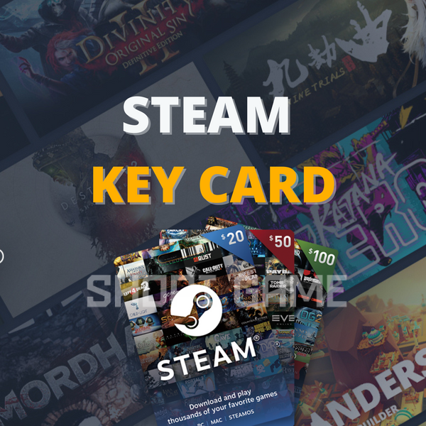 Steam keys (games with trading cards)