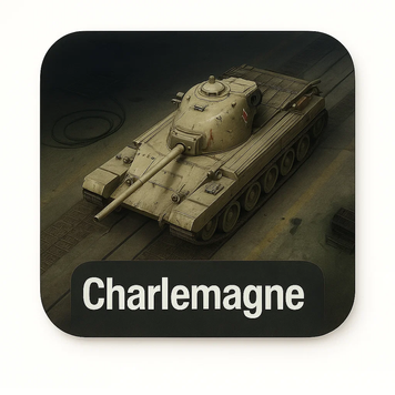Account with tank (8) Charlemagne 2632 photo