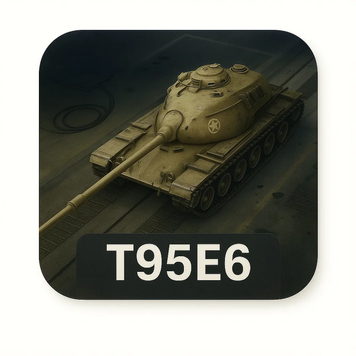 Account with a  (10) T95E6 tank 727 photo