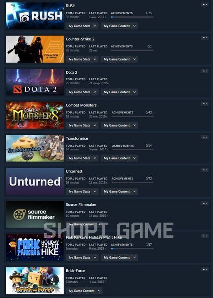Steam account Team Fortress 2, BLOCKADE 3D | 6 LV | Full access 480 photo