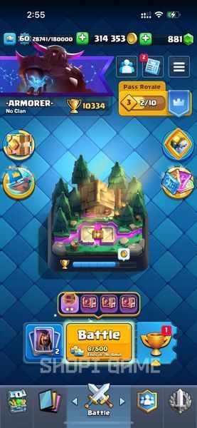Clash Royale монет від 200 000 тис. 2235 фото