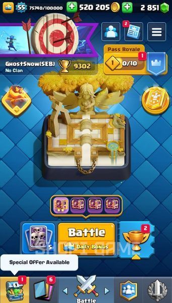 Clash Royale монет від 200 000 тис. 2235 фото