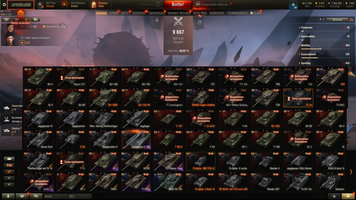 5 tops, 17 premiums, 9k battles, 48% victories 532 photo