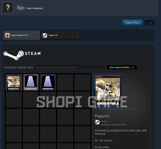 Акаунт Steam з Undertale +15 ігор 432 фото