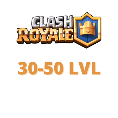 Clash Royal LVL 30-50 185 фото
