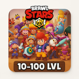 Brawl Stars 10 - 100 Рівень 186 фото
