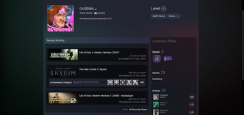 Багато частин Call of Duty + 9 LvL + Terraria 470 год. + Skyrim + 22 гри 2837 фото