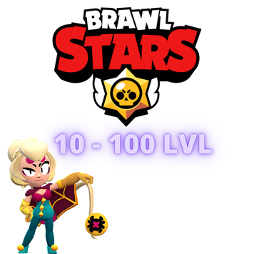 Brawl Stars 10 - 100 Рівень 186 фото