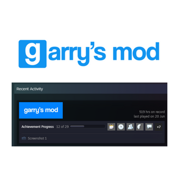 Акаунт з грою Garry’s Mod + награно 500 годин+ 1837 фото