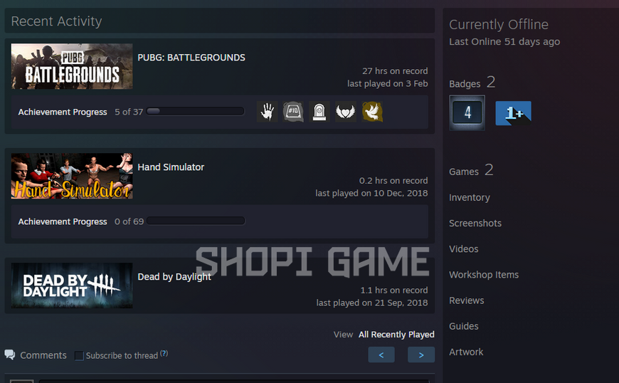Steam акаунт з грою Pubg + (NoLimit) 34 фото