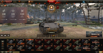 WITHOUT ACCESS TO MAIL + You can change your password! 13 431 battles, 8 tops, 21 premium tanks, 49% of victories, 28 207 411 silver, 369 gold (10) EBR 105 2044 photo
