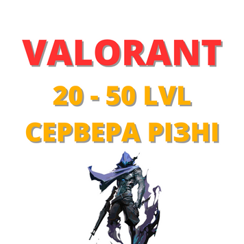 Valorant Random 20-50 LVL (Разные сервера) 192 фото