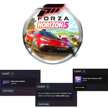 Акаунт Steam Forza Horizon 5 + Level 5 1843 фото