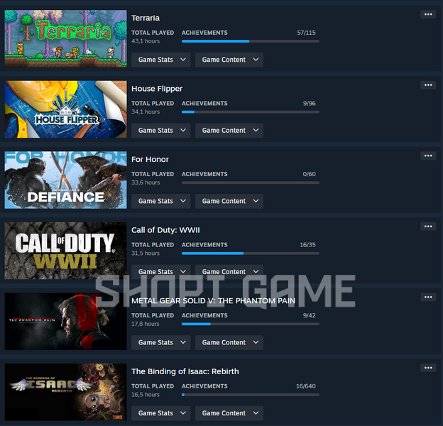 CS2 PRIME (312 год.) | Steam 6 lvl | Інвентар | Terraria, Call of Duty: WWII, METAL GEAR SOLID V, DARK SOULS III | Вартість ігор 11000₴ | 2393 фото