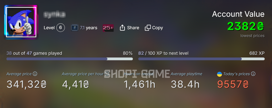 CS2 PRIME (312 год.) | Steam 6 lvl | Інвентар | Terraria, Call of Duty: WWII, METAL GEAR SOLID V, DARK SOULS III | Вартість ігор 11000₴ | 2393 фото