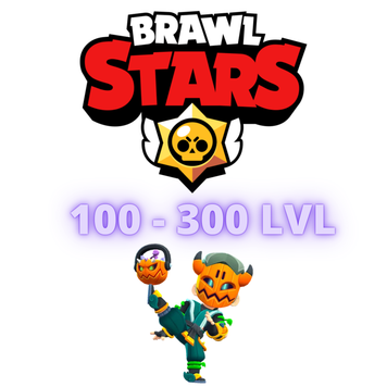 Brawl Stars 100 - 300 Рівень 187 фото