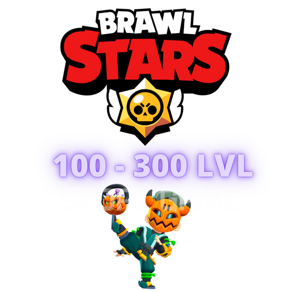 Brawl Stars 100 - 300 Рівень 187 фото