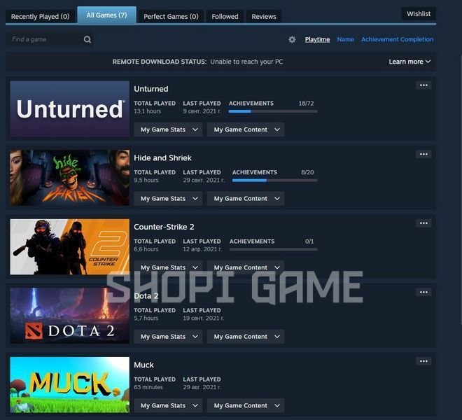 Steam account Hide and Shriek, Dota 2 | Full access 436 photo