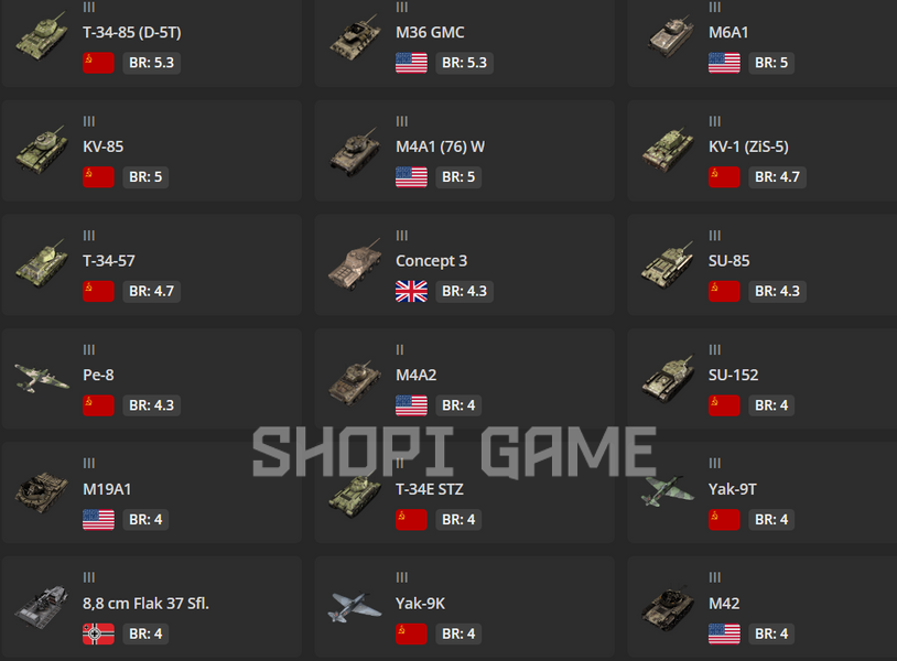 USSR tanks of level 5 (11 pcs) + premium equipment + 57 elite units + 2600 battles 2095 photo