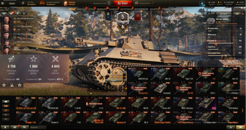 1 top, 7 premium | 4943 battles | [10] M60, [9] Ob. 283, [8] 112, [8] 122 TM, [8] Lorr. 40 t, [8] T26E4 740 photo