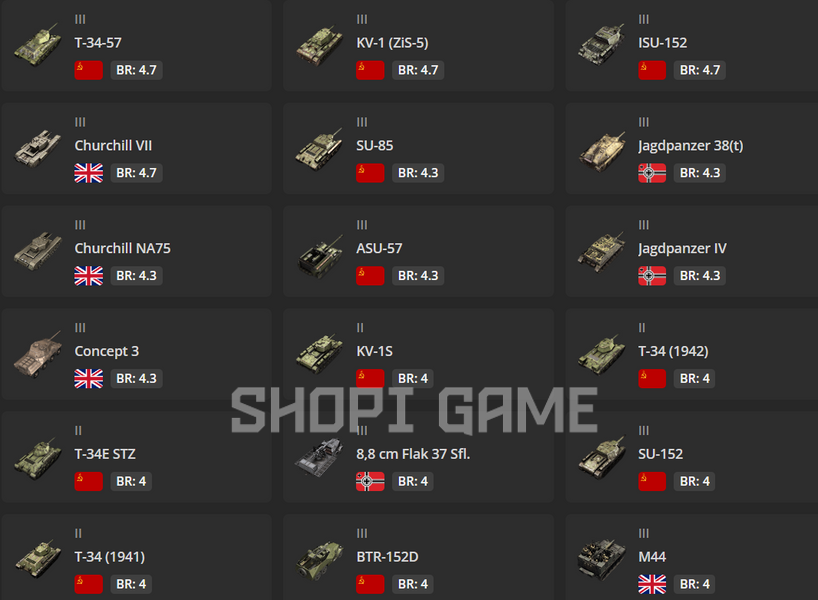 Premium vehicles (8 pcs) + USSR Tanks of level 5 (10 pcs) + 3100 battles + 91 elite units 2096 photo
