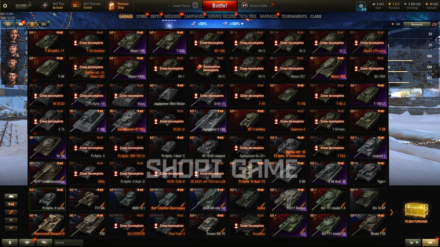 47 tops, 51 premiums, 86.7k battles, 54% win rate 840 photo