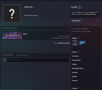 Steam аккаунт Dota 2 | LVL 2 | Полный доступ  444 фото